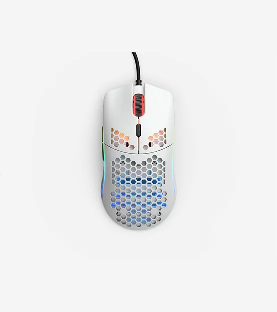 Glorious Model O Matte White Mouse at The Gamers Lounge Shop Malta