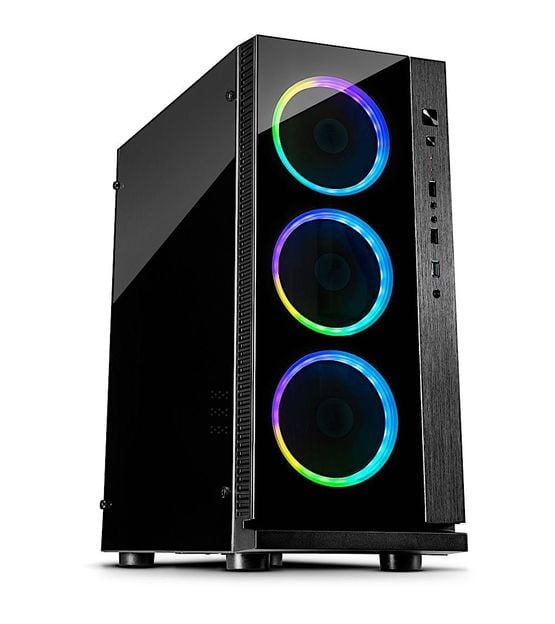 Intertech W-III RGB Case at The Gamers Lounge Shop Malta