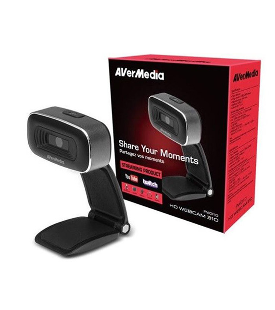AVerMedia PW310 HD Webcam at The Gamers Lounge Shop Malta