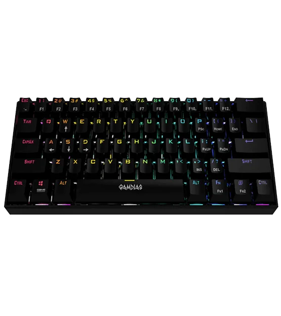 Gamdias Hermes E3 Black Keyboard at The Gamers Lounge Shop Malta
