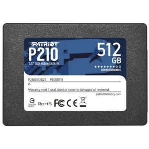 Patriot 512GB SSD P210 at The Gamers Lounge Shop Malta