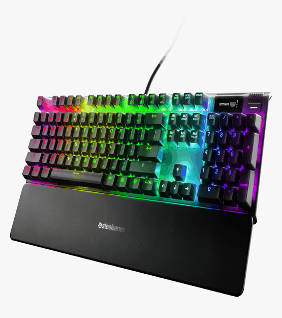 SteelSeries Apex PRO Keyboard at The Gamers Lounge Shop Malta