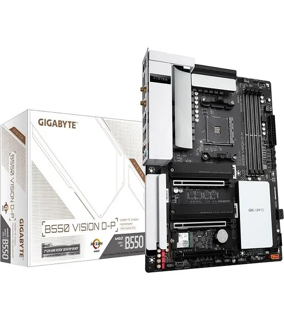 Gigabyte Vision D-P B550 Motherboard at The Gamers Lounge Shop Malta