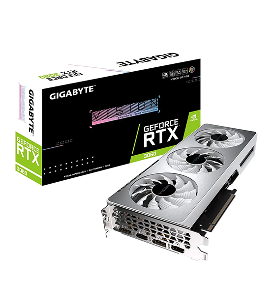 Gigabyte RTX 3060 Vision 12GB OC at The Gamers Lounge Shop Malta