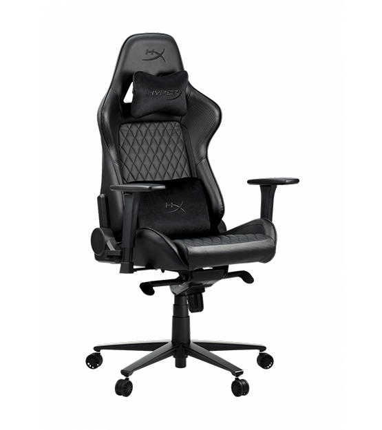 HyperX Jet Black Gaming Chair at The Gamers Lounge Shop Malta