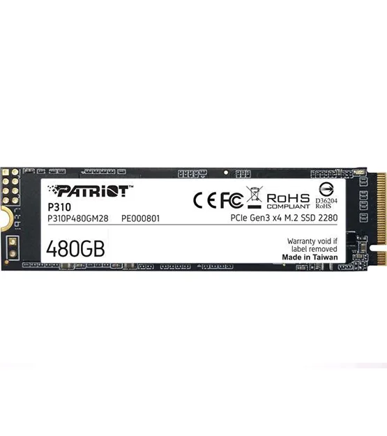 Patriot P310 480GB M.2 SSD at The Gamers Lounge Shop Malta