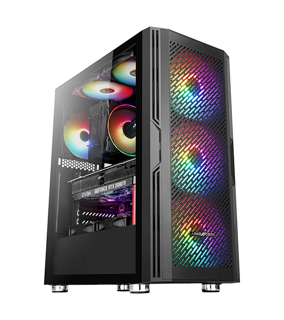 Abkoncore C800 RGB Case at The Gamers Lounge Shop Malta