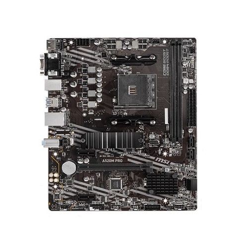MSI A520m PRO Motherboard at The Gamers Lounge Shop Malta