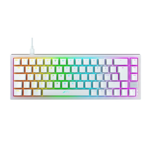 Xtrfy K5 Compact 65% Keyboard White at The Gamers Lounge Shop Malta
